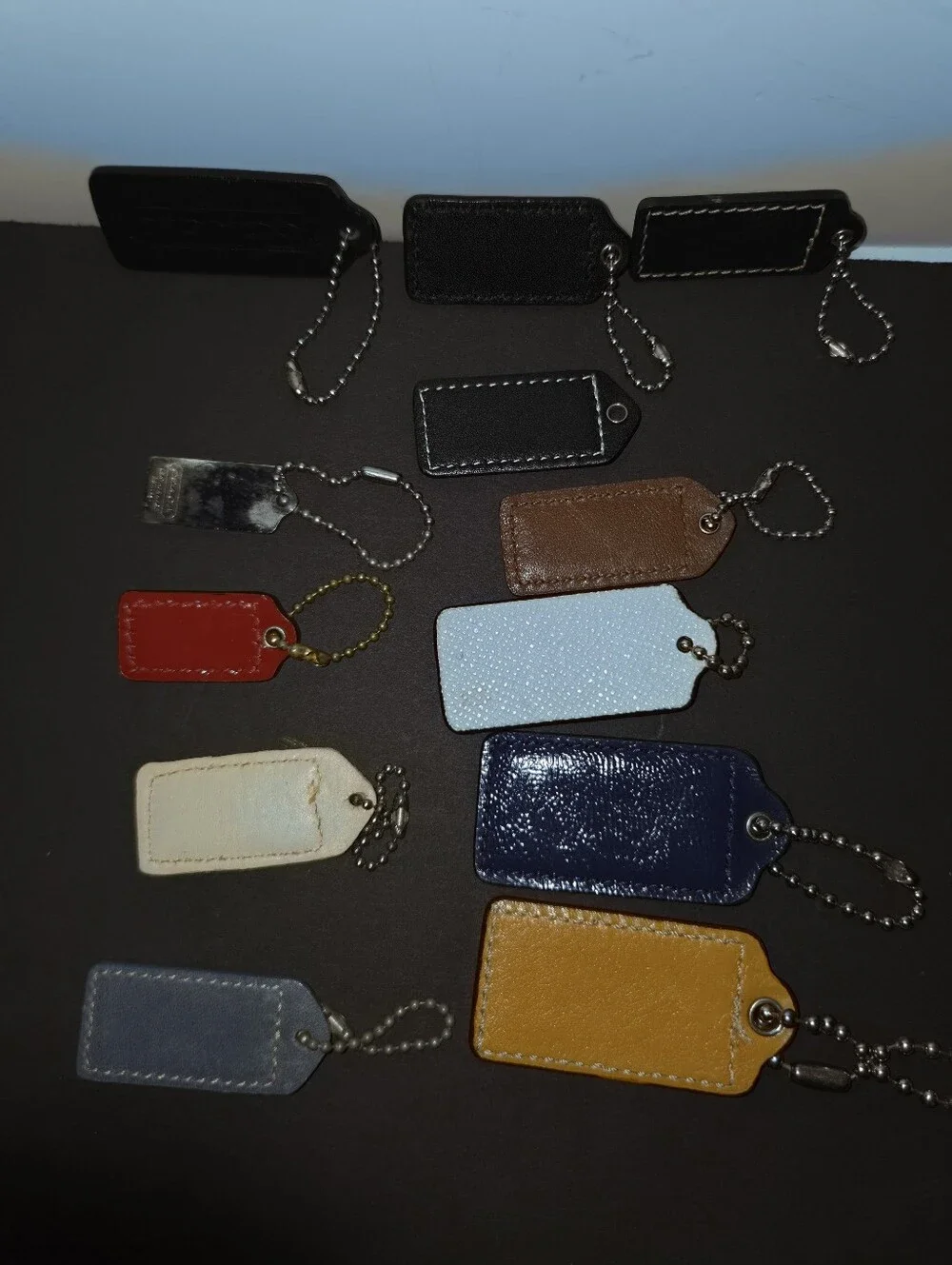 12 Coach Hang Tags Purse Charms